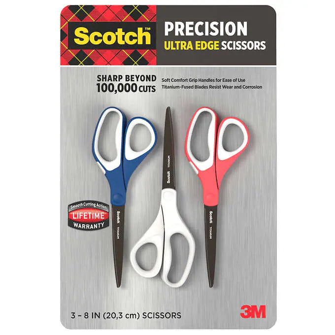 3M Scotch Precision Ultra Edge 8" Scissor